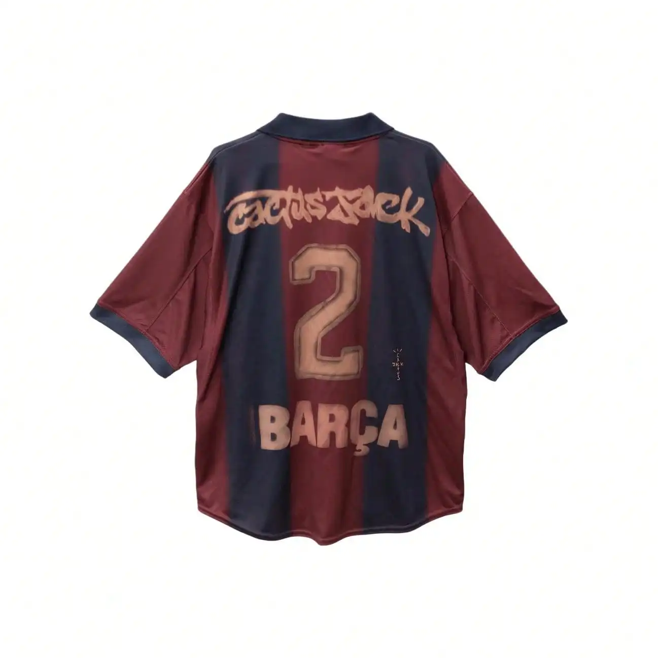 X Nike Barcelona SS25 Retro Football Jersey With Chest  Unisex