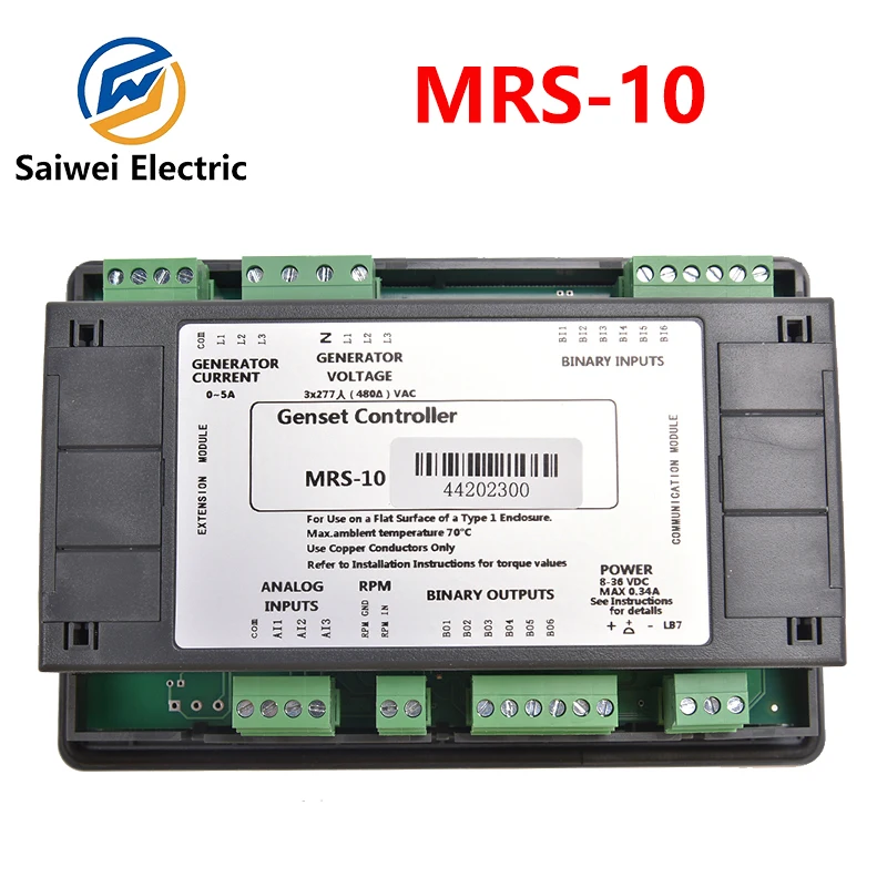 MRS-10 MRS-16 diesel generator set accessory controller four protection self starting module second-generation