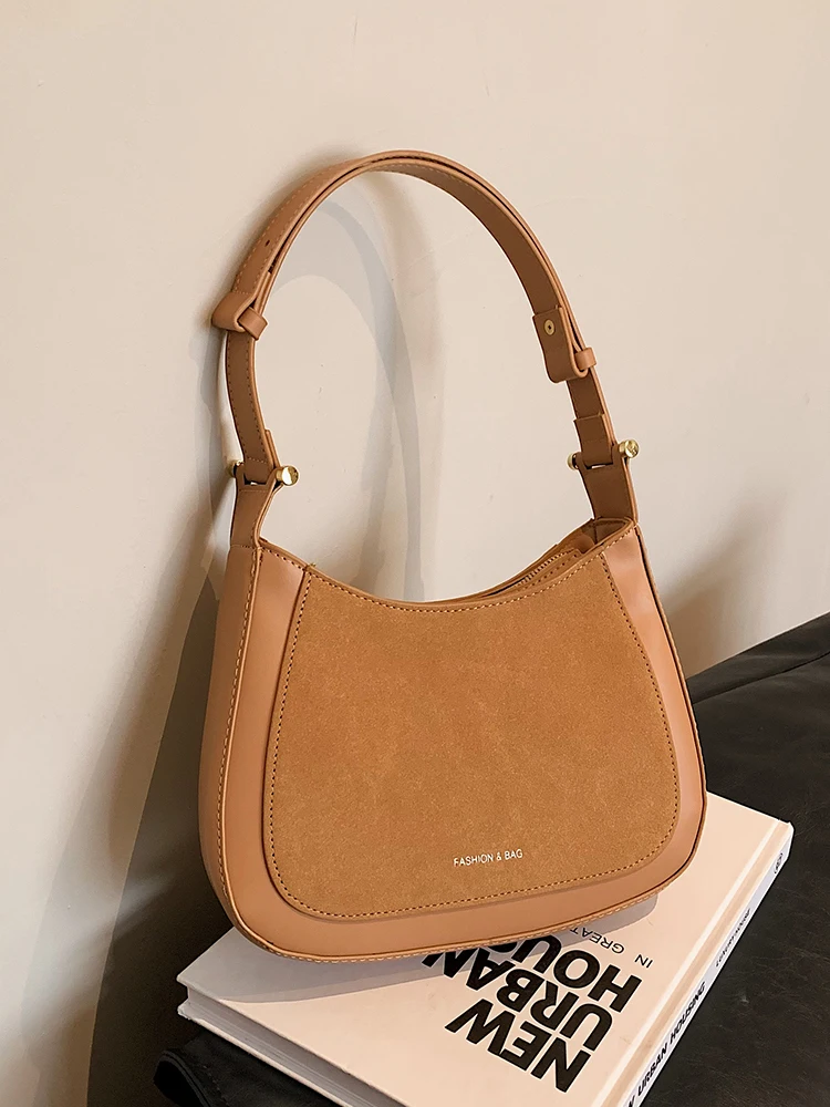 

Korean Style Simple Underarm Bag For Women 2023 Textured Versatile Single Shoulder Bag High Quality Mini Square Bags