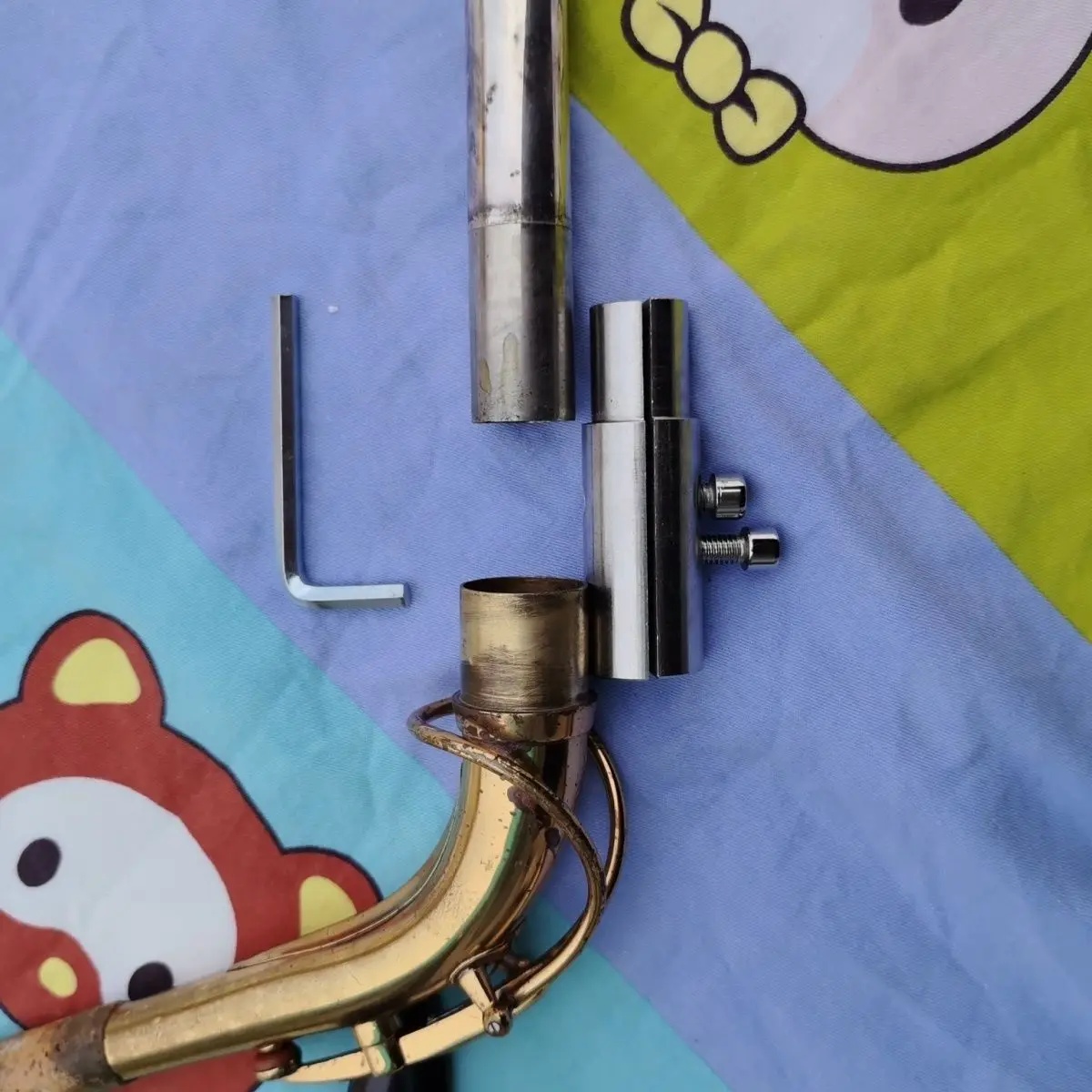 Инструменты для ремонта медных инструментов: саксофон, флейта, альт, тенор, расширитель для мундштука с угловым отверстием