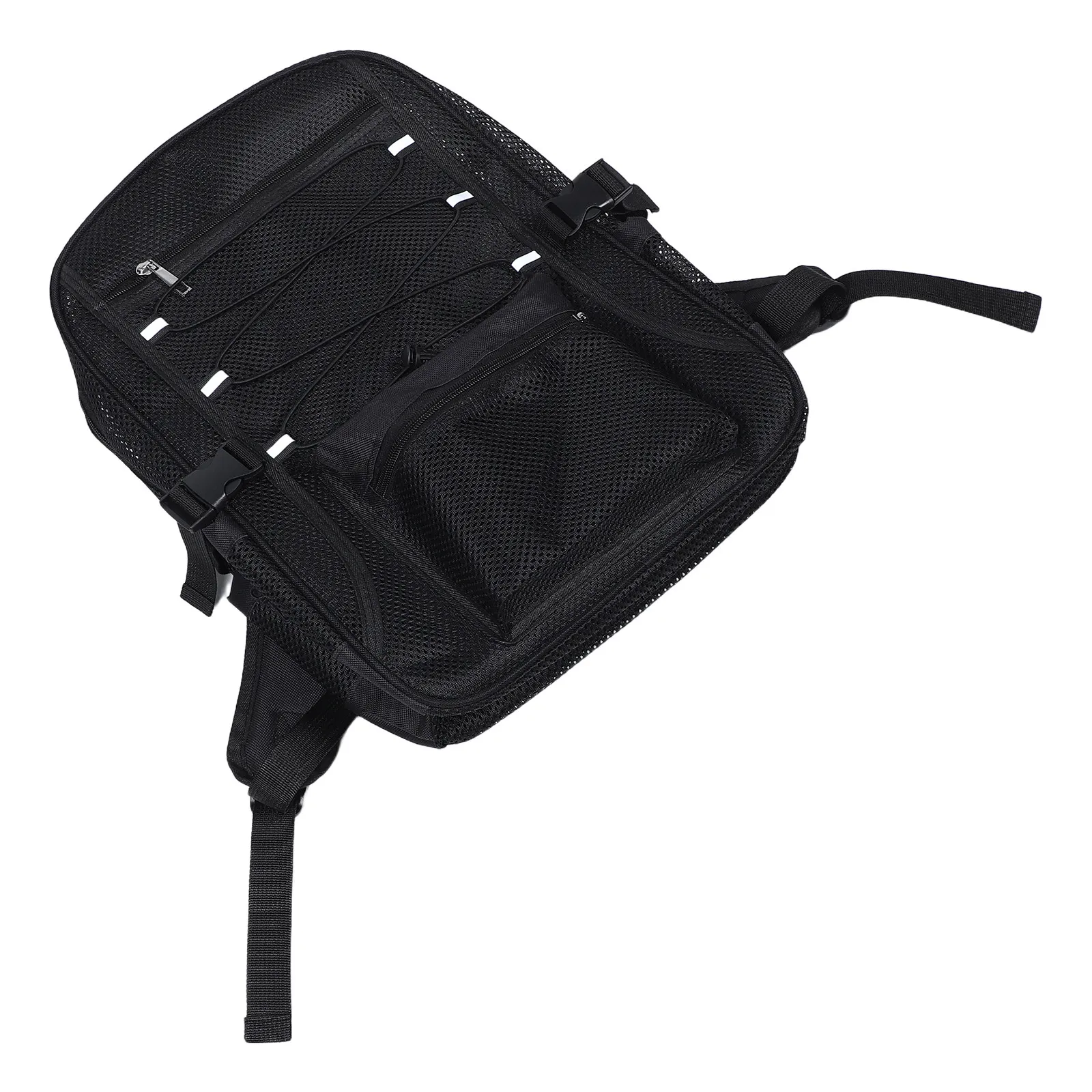 

Mesh Backpack Black Foldable Lightweight Breathable Travel Gym Beach Hiking Sports Quick Dry Compact Portable Rucksack