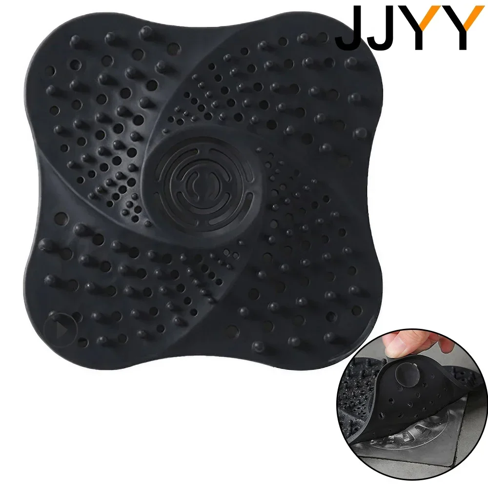 Kitchen Essentials Anti-Odor Anti-Insect Drain Cover Sink Sewer Strainer Washable Reusable Drain Plug