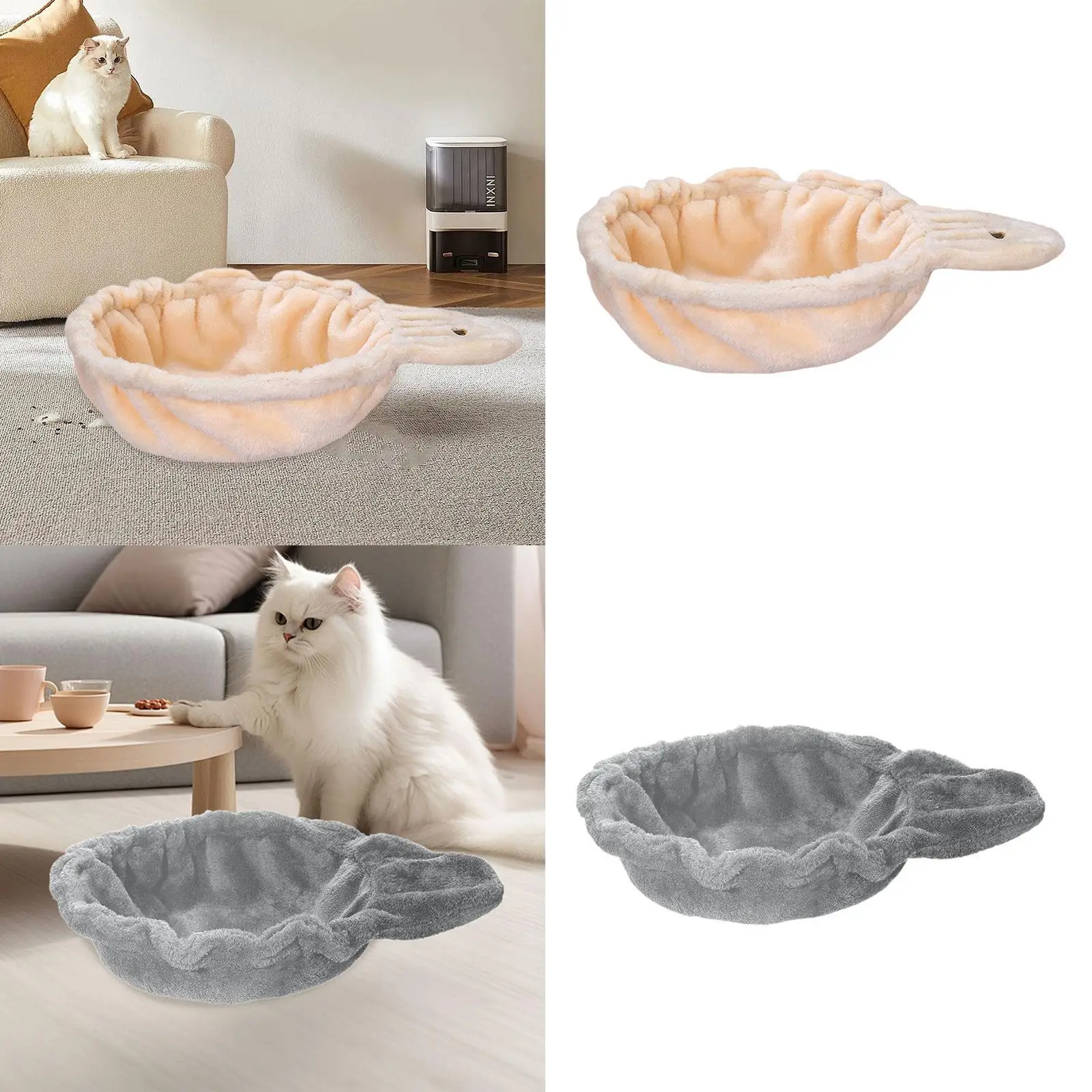 

Гамак для кошачьего дерева, шезлонг, мягкий, гнездо для кошек, аксессуары для кошачьего дерева, удобная корзина для крепления для котят в помещении, кошек