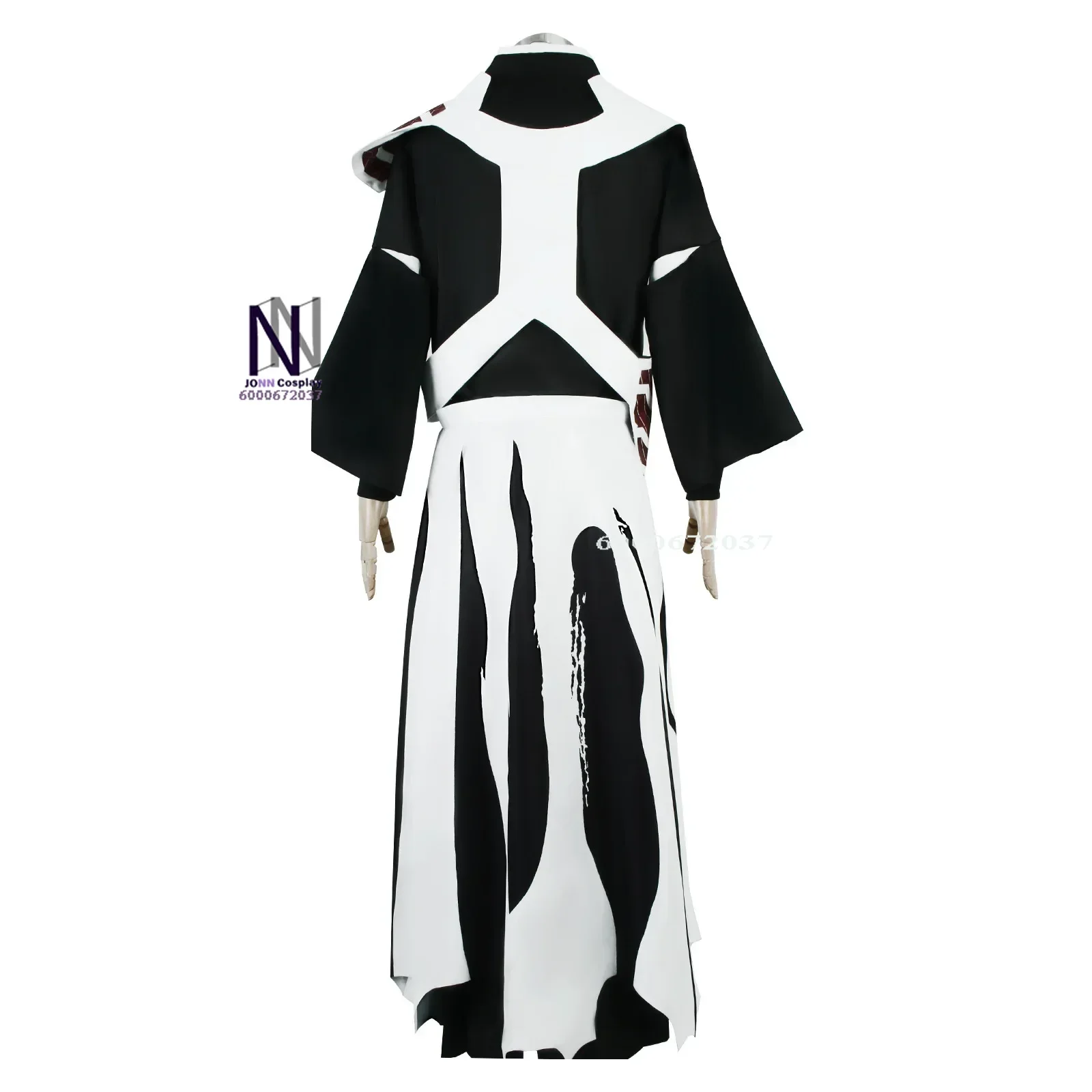 Bleach Thousand-Year Blood War Kurosaki Ichigo Cosplay Costume Wig Shinigami Attire Pauldron Outfit For MenHalloween New Party