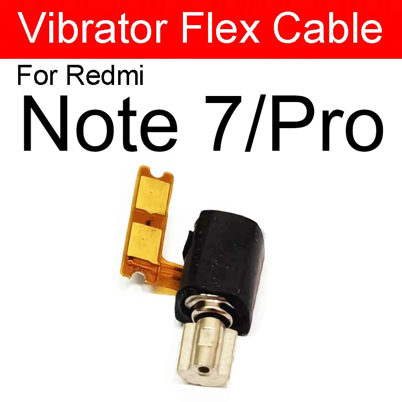 Motor Vibrator Module For Xiaomi Redmi Note 4 4X Note 5 5A Note 6 7 Pro Vibration Flex Cable For Redmi 4X 5 Plus 6 6A 7 7A S2 Y2