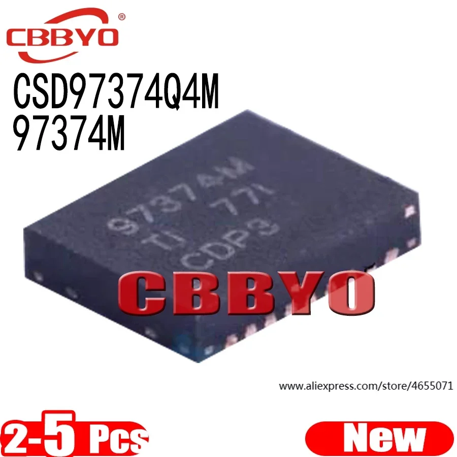 (2-5piece) 100% New CSD97374Q4M CSD97374M 97374M QFN-16 Chipset