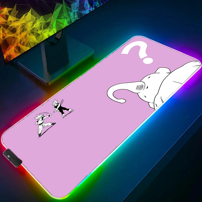 

RGB LED D-dragon B-ball Gaming Mouse Pad Multi Size Table Keyboard Pad Mousepad Computer Play Mat Rubber Mausepad Desk Mat
