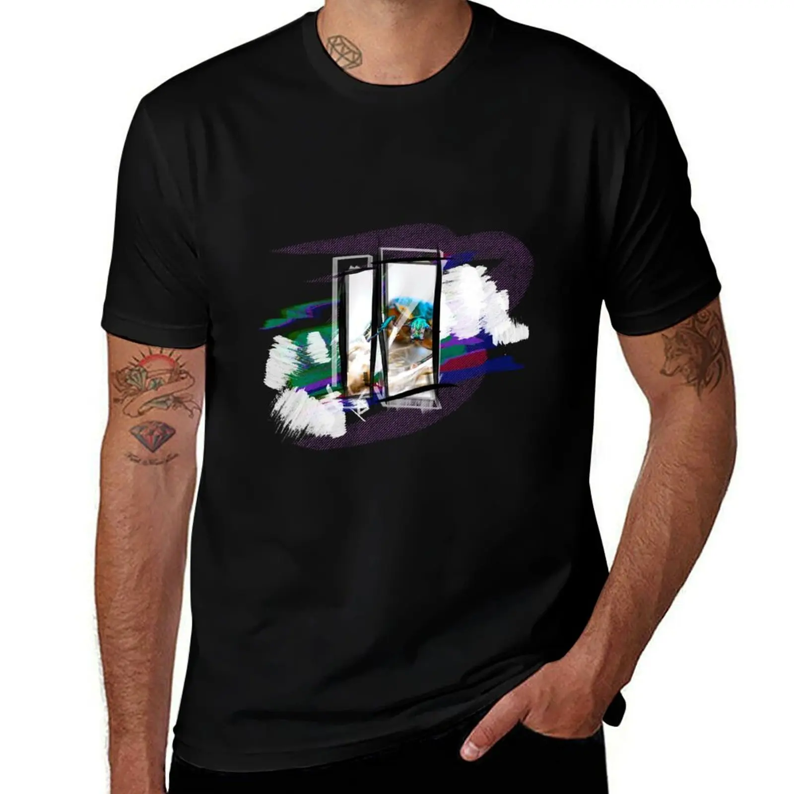 

Beetle Door T-Shirt man t shirts high quality luxury brand anime t shirts oversize T-Shirt