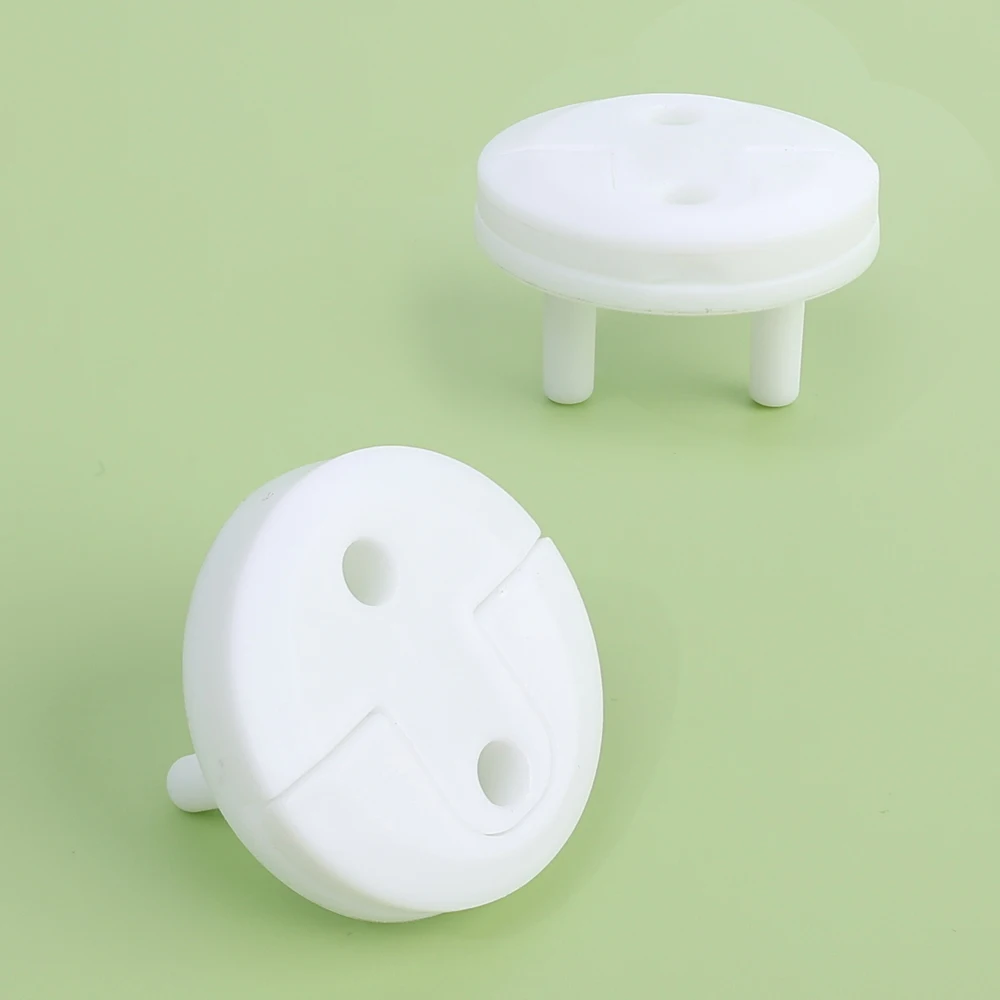 1-10Pcs Baby Child Electrical Safety Guard Protection Rotate Anti Electric Shock Plugs Protector For France/Poland Power Socket