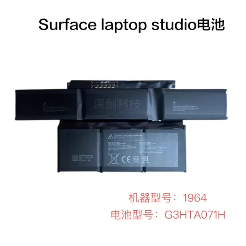 

G3HTA071H Replacement Battery G3HTA071H G3HTA072H For Microsoft Surface Pro Laptop Studio 1964 4948mAh With Tool