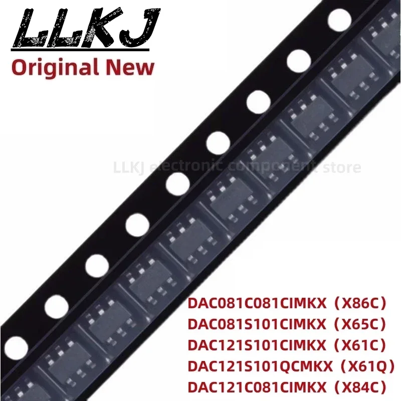 1pcs DAC081C081/121C081/S101 CIMK/CIMKX/QCMK/QCMKX/NOPB SOT23-6 Chipset