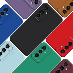 For Samsung Galaxy A35 Case For Samsung Galaxy A35 5G Cover Full Camera Lens Protection New Liquid Silicone Shockproof Bumper