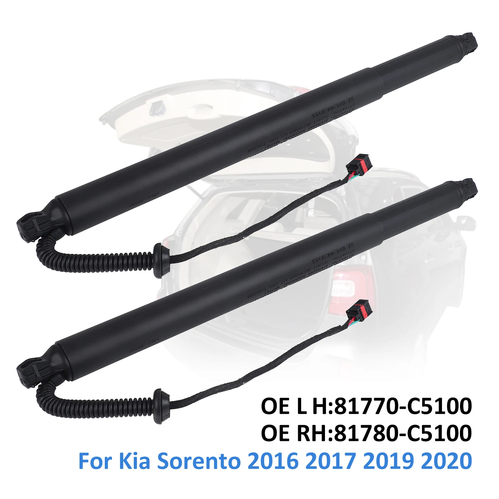 

Для Kia Sorento 2016 2017 2018 2019 2020 подъемная опора люка задней двери 81770-C5100 81770C5100 электрические газовые стойки задней двери