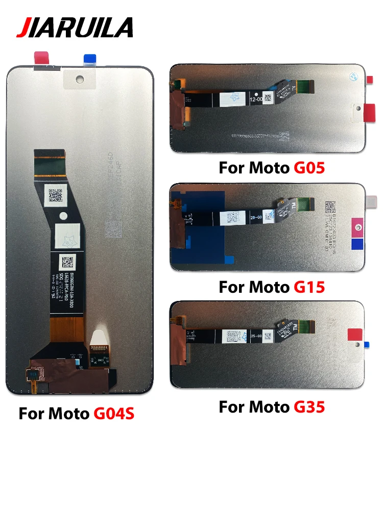 Nowy wyświetlacz LCD z panelem dotykowym i digitizerem, z ramką, zamiennik do Motorola Moto G04s G05 G15 G35 G60 G62 G85 G86 — zdjęcie produktu 7