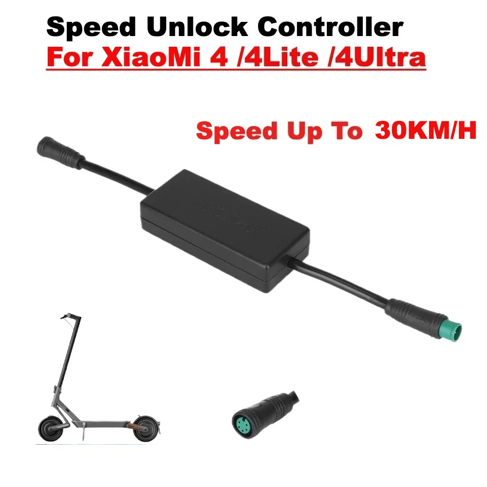 Contrôleur de déverrouillage de vitesse pour Scooter électrique Xiaomi 4/4Lite/4Ultra/3Lite, pièces d'augmentation de vitesse, jusqu'à 30 km/h