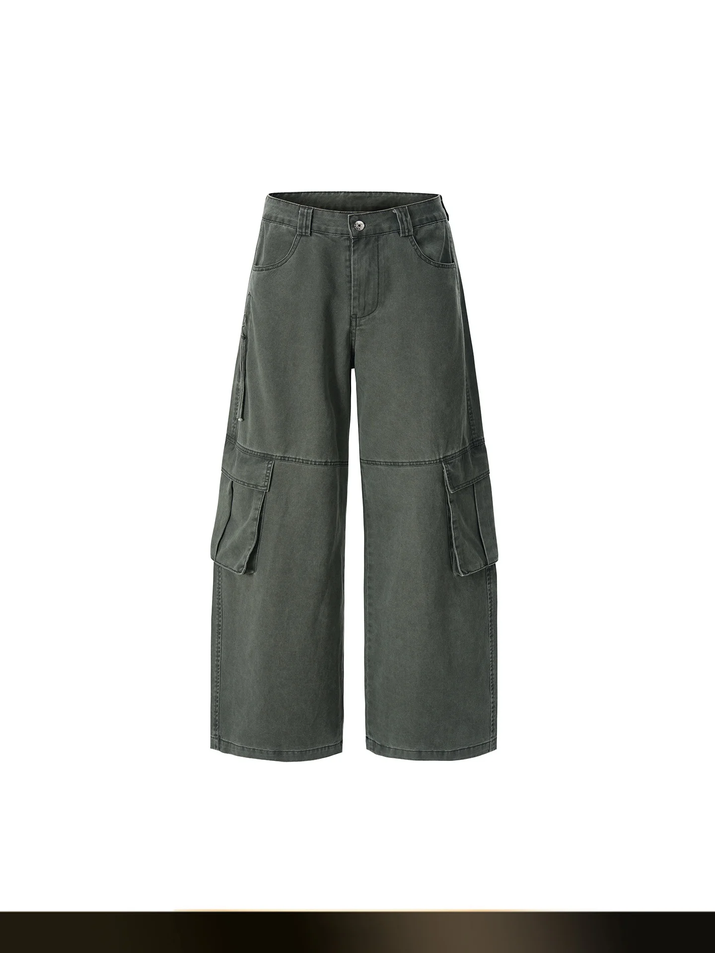 

Американские ретро-брюки в рабочем стиле, широкие, свободные, с широкими штанинами, осенние, уличные, повседневные, хлопковые, в стиле кэжуал