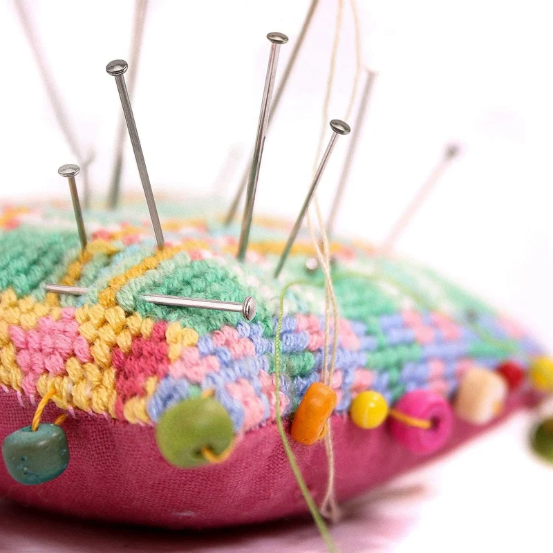 غرامة الساتان مستقيم رئيس الخياطة دبابيس ، الخياطة ، مجوهرات الحرفية ، مشاريع الخياطة ، 1 بوصة ، 2000 قطع