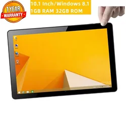 Große Verkäufe 10,1 Zoll 1 GB RAM 32 GB ROM Tablet PC Windows 8.1 Intel AtomTM Z3735G HDMI-kompatibel 1280x800IPS Quad Core Dual Kamera