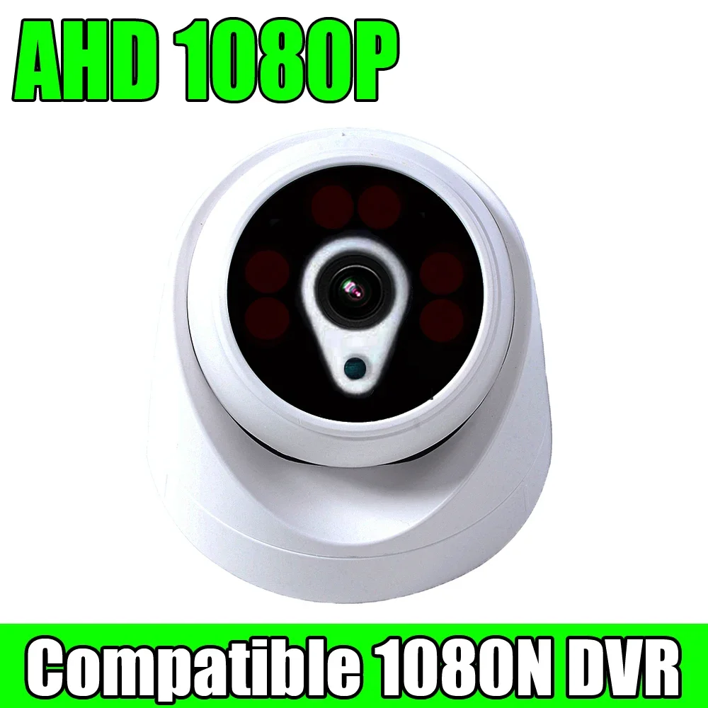 

Nano Infrared Array 6LED 1080P Security CCTV AHD Dome Camera 4in1 Sphere HD 2MP Coaxial digital indoor IR Night Vision For Home