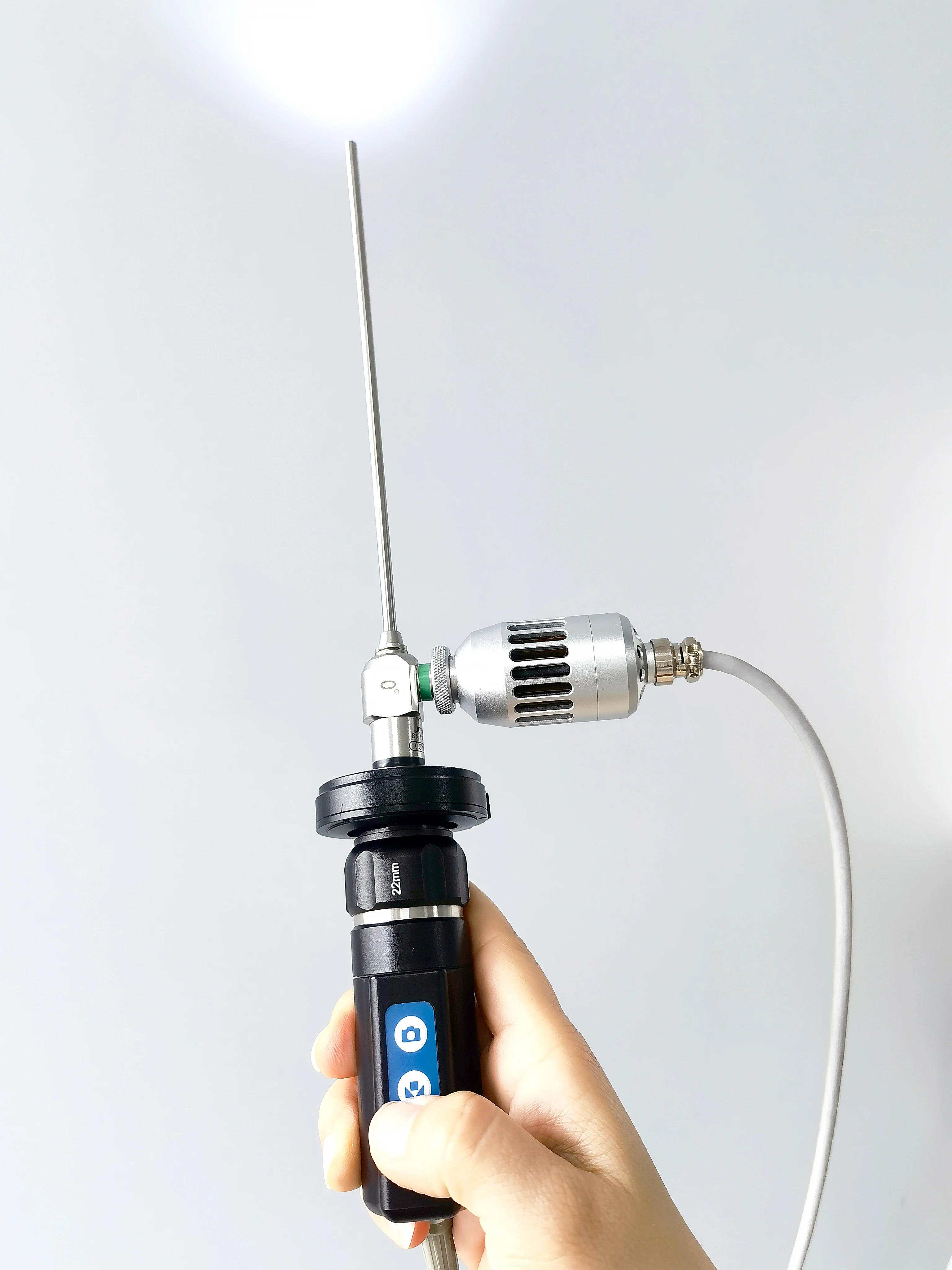Image 6: Système d'endoscope rigide de dispositif médical pour la vente d'endoscope système d'endoscopie d'article en acier inoxydable de croix blanche noire transparente maximum