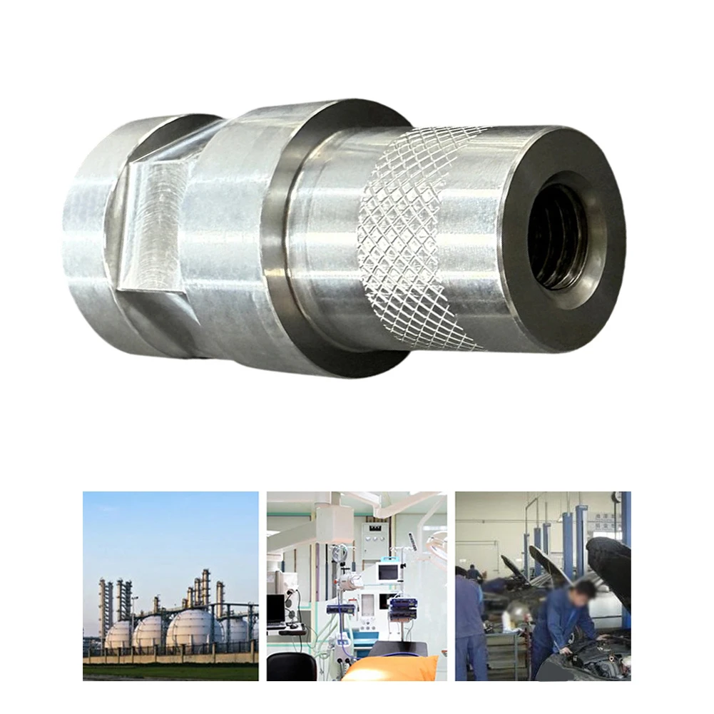 2pcs Aluminum Alloy Battery Terminals Positive Negative Adapter Conversion Posts For Automotive Marine Industrial Repair