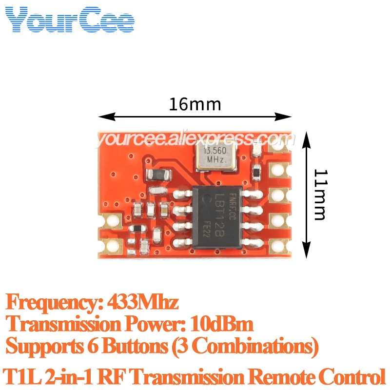 수신 원격 제어 WIFI 모듈 433MHZ 315MHZ 2.4GHZ T1 R1 TR R5 T1L T1A T2A T3APro 스마트 홈용 무선 모듈