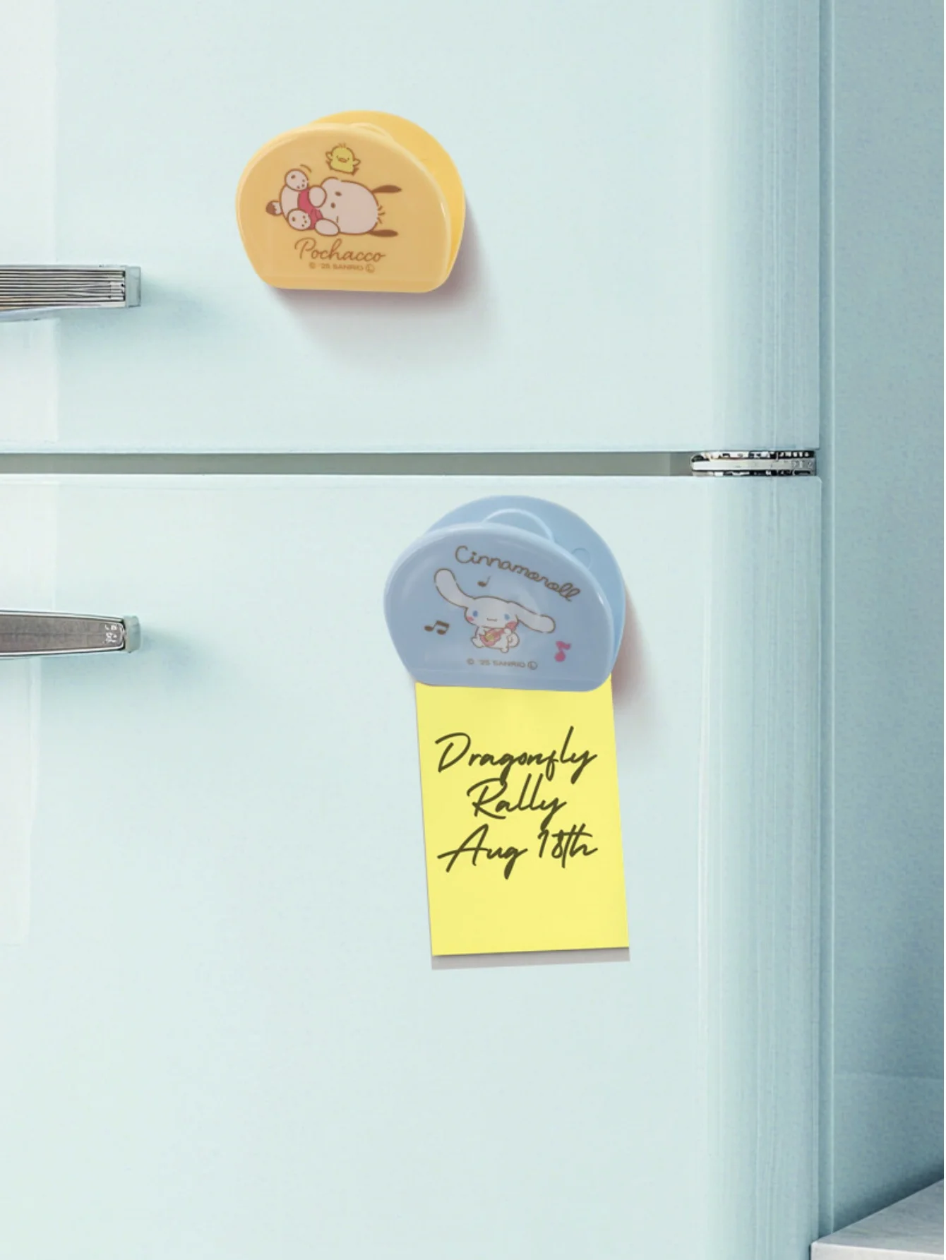 1 قطعة سانريو مرحبا لطيف كيتي كورومي سينامورول الكرتون مغناطيس الثلاجة ورقة كليب لطيف كيتي القط مذكرة مشبك مغناطيسي #4
