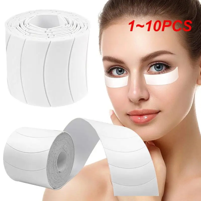 1~10PCS Eyelash Foam Eyepad Painless Lash Supplies PE Eye Patch Easy Remove Makeup Stickers Under Eyelash Pad Patch