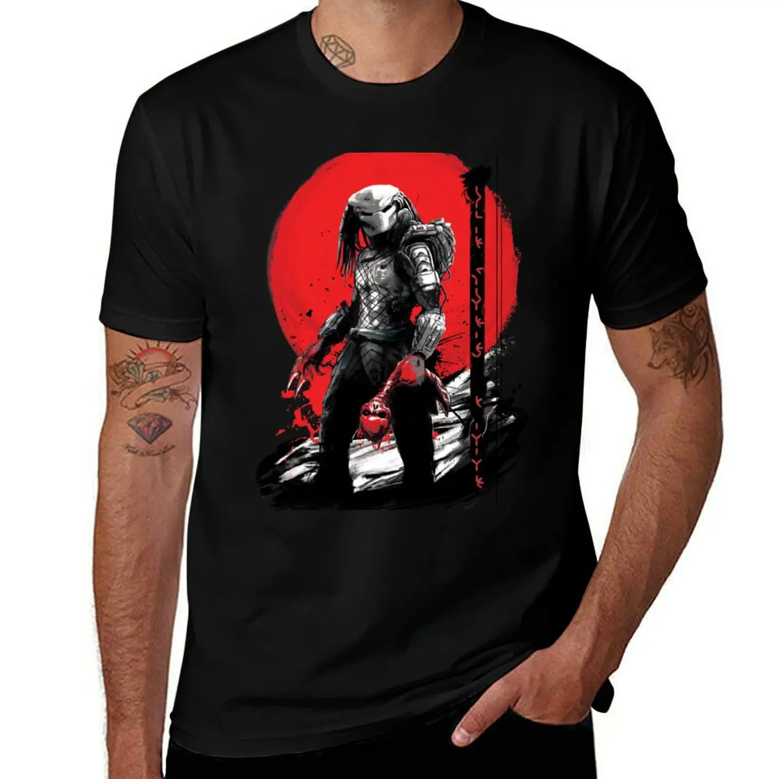 

Hunter's Moon- Predator T-Shirt man t shirts cotton funny t shirts man T-Shirt