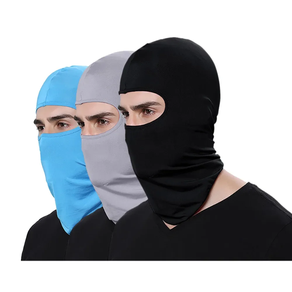 1Pcs Outdoor Face Mask Cycling Bike Motorcycle Windproof Sunblock Dust Mask Face Mask Bandana Milk Silk Lycra Soft Equipment