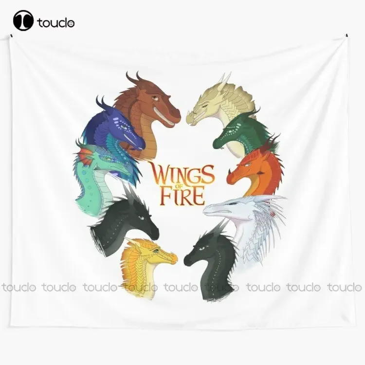 Wings Of Fire - All Together Tapestry Full Wall Tapestry Tapestry Wall Hanging For Living Room Bedroom Dorm Room Home Decor