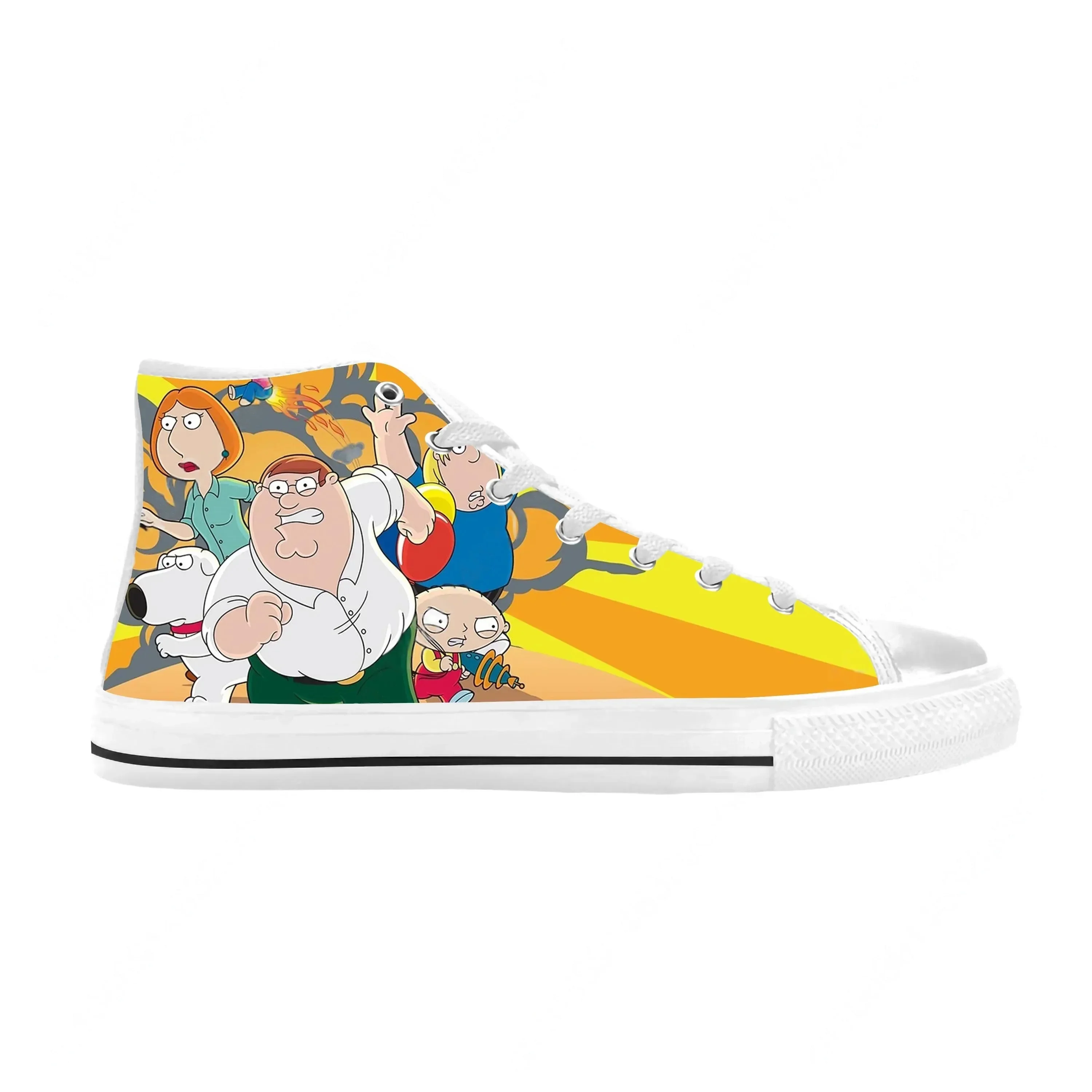 

Мужские и женские кроссовки с 3D-принтом в стиле аниме, манги и комиксов, забавные, крутые, повседневные, из дышащей ткани, с высоким верхом, удобные, для всей семьи