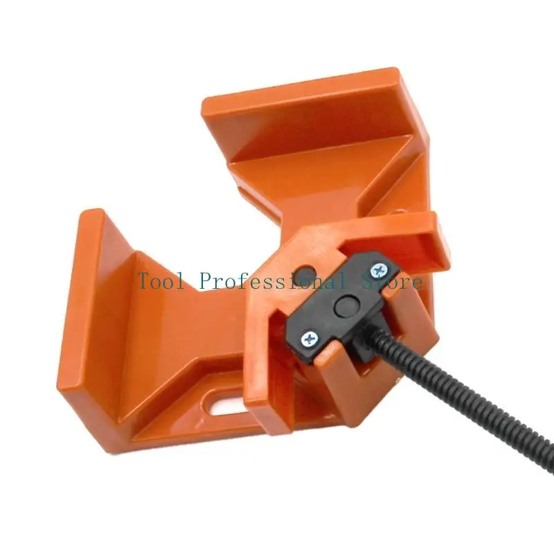 مشبك زاوية 57QF لأشغال الخشب 90 ° Clamp الأيمن زاوية الأرجوحة الفك مقبض واحد للأسماك لحام النجار للدبابات T #5