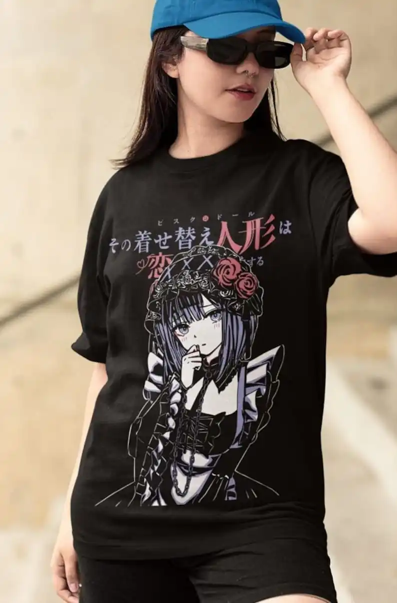 

Anime retro T-shirt, 100% cotton, all sizes for men and women Comic lovers