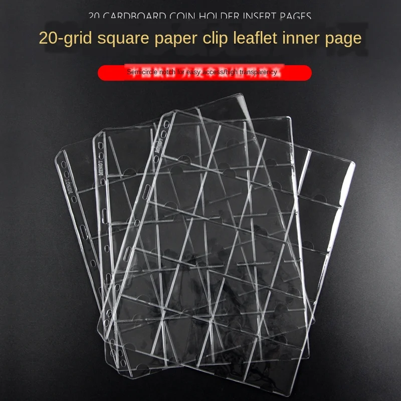 

10pcs a Lot Mingtai (PCCB) paper clip loose-leaf inner page (paper clip/COIN/coin inner page)