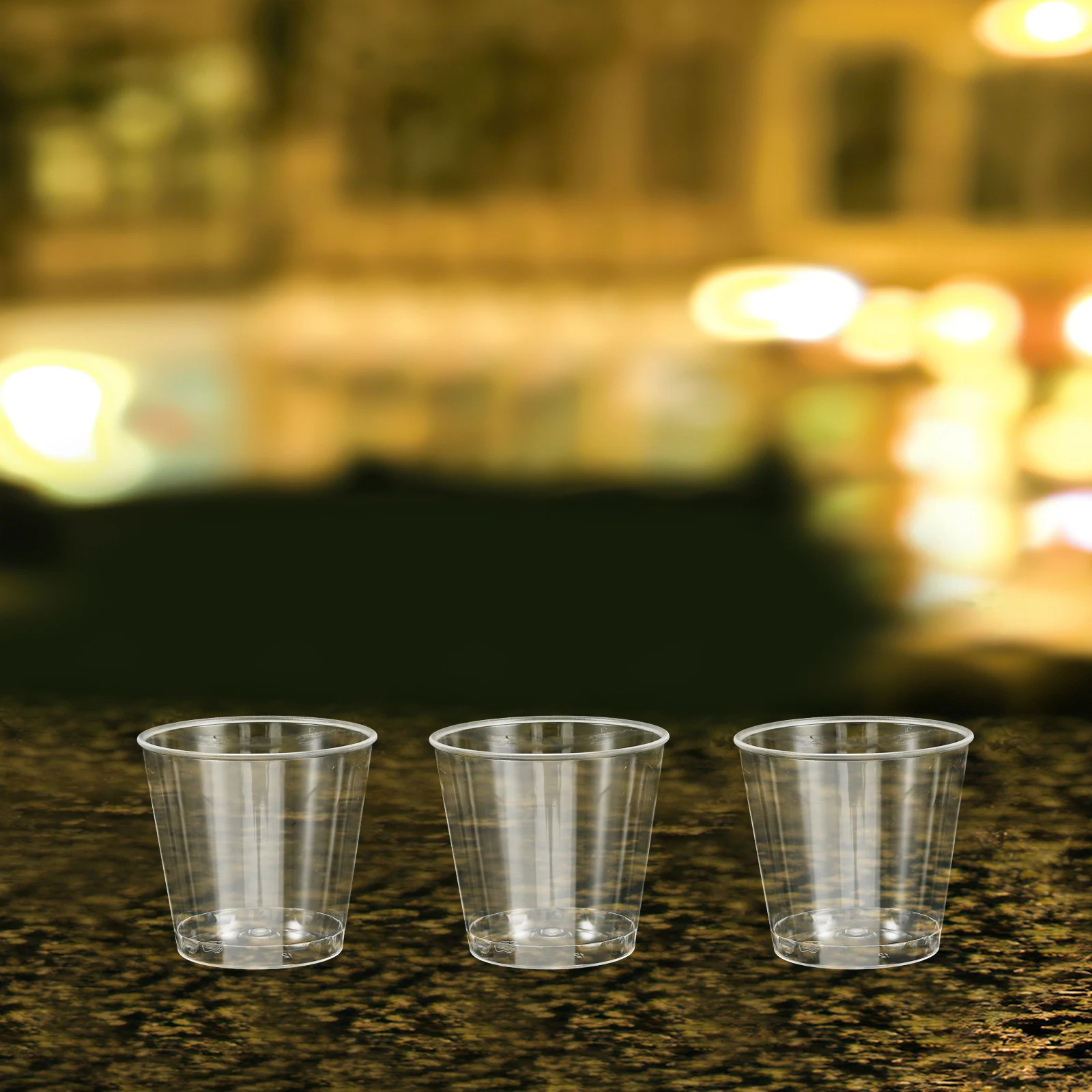 

50pcs Tasting Drinking Disposable Plastic Ice Fruit Party Milk Ice Milk Tea Cup Cups Tea Juice Beaker Condiment Water