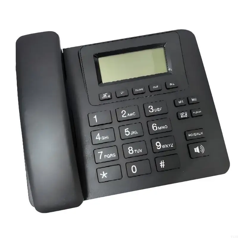 Desktop Corded Telephone for Home Landline Telephone with Big Button Phone 