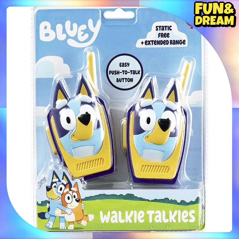 Bluey'S Bingo Doll Children'S Toy Walkie-Talkie Toys For The House Birthday Present Little Blue Dog Walkie-Talkie