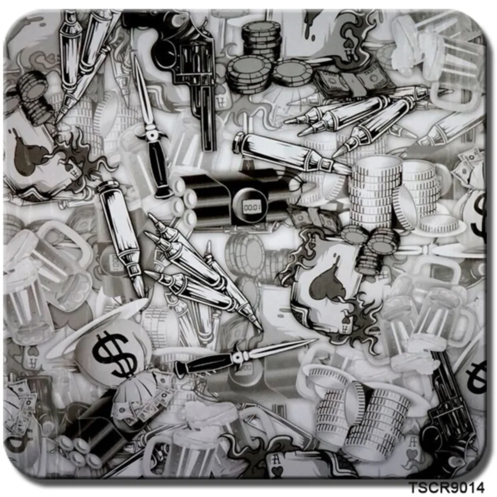 CT9014 10 Square Meter Width 0.5M Cartoon Patterns Water Transfer Printing Film