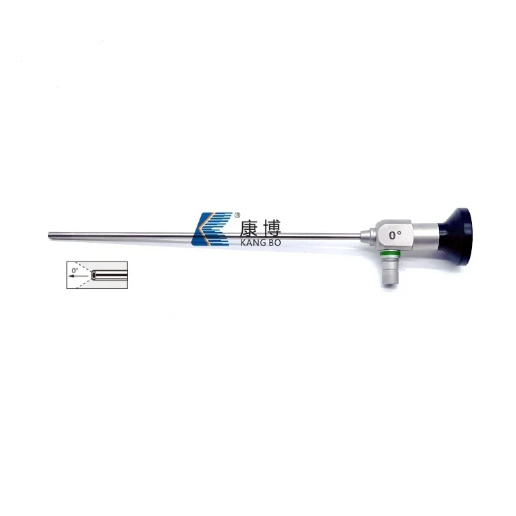 Kangbo Medical's High Quality 4x175mm 0 Degree Manual Power Rigid Endoscope for Otorhinolaryngology Optical Medical Device