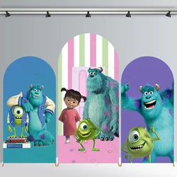 Arch Cover Monsters University Background Birthday Party Backdrop Polyester Arch Banner Photography Props