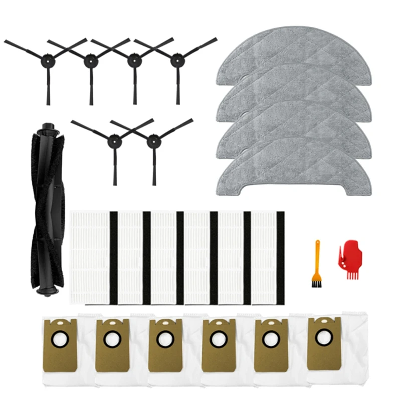 Top Sale For Xiaomi Viomi S9 Main Side Brush Hepa Filter Dust Bag Mop Cloths Robot Vacuum Cleaner Accessories Spare Parts Kits