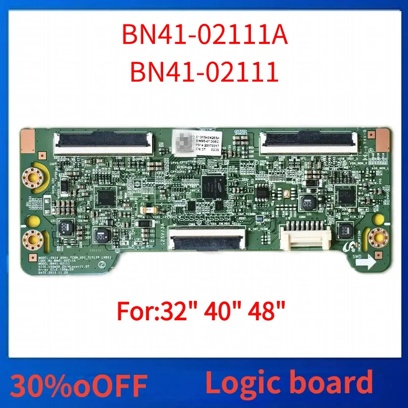 Placa T-con BN41-02111A Equipamento para Lógica de Negócios Tip un48j5500 BN96-38627A BN96-38626A Placa de Exibição