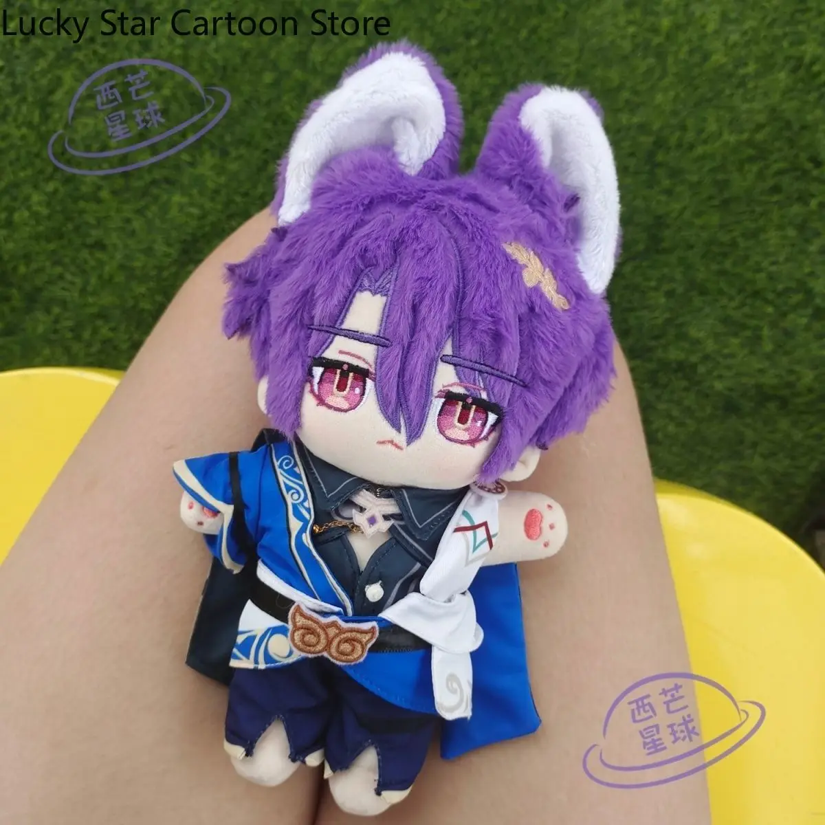 هونكاي: ستار ريل دكتور. نسبة 20 سنتيمتر الكرتون الشكل المعبود محشوة فستان وسادة أنيمي هدية لعبة تأثيري هدية عيد ميلاد هالوين