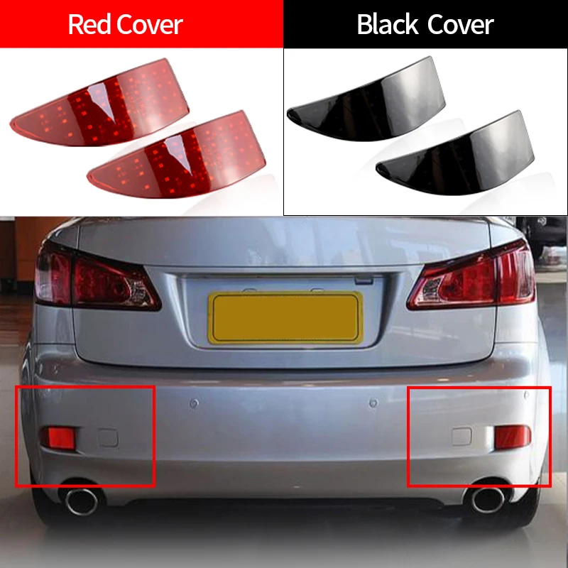 LED Rear Bumper Reflector Light For Lexus IS250 IS350 IS220d IS200d 2006-2013 Signal Tail Brake Lamp OEM:81910-53021,81920-53021