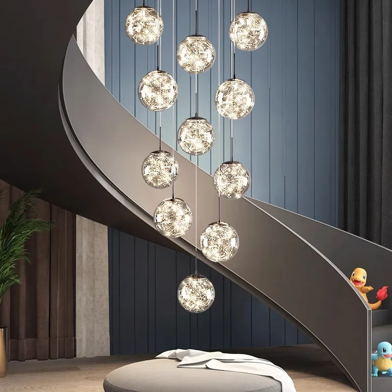 Ruang makan makan modern Lampu gantung pencahayaan dalam ruangan Lampu langit-langit lampu gantung lampu gantung led pencahayaan interior dekoratif