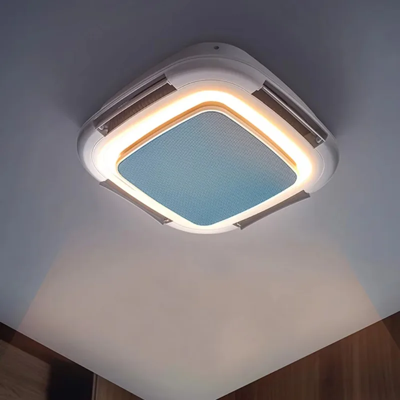 High End Bladeless Ceiling Fans Modern Smart Ceiling Fan With Lights And Remote Control