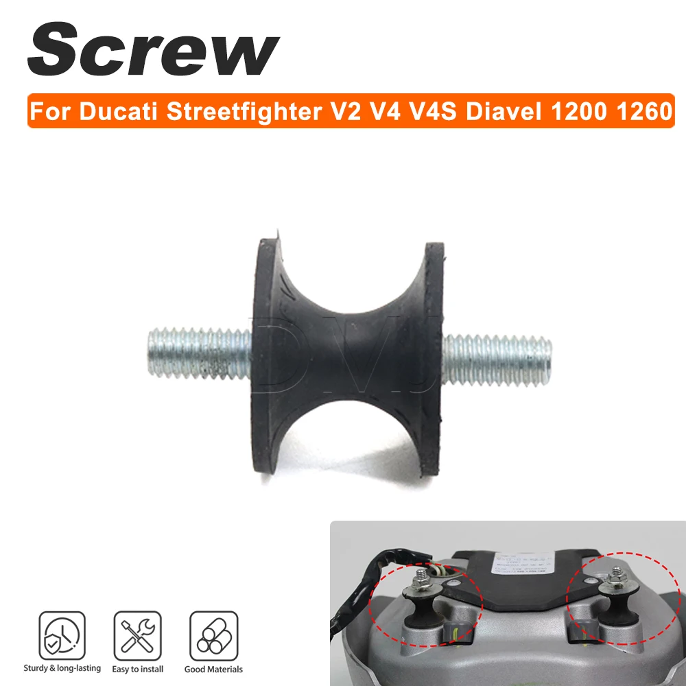 Motorcycle Headlight Shock Absorber Screw For Ducati Streetfighter V2 V4 V4S Diavel 1200 1260 Monster 797 821 1200