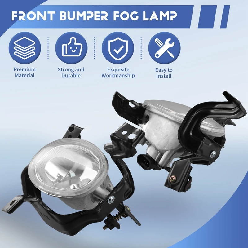 Front Bumper Fog Lamp Light For Honda CRV 2010 2011 Foglights Car Accessories 33950-SWA-H11 33900-SWA-H11