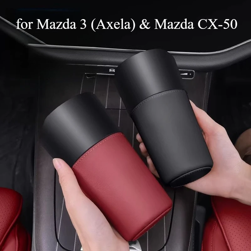 

Car Trash Bin, Umbrella Holder & Cup Holder for Mazda 3 (Axela) & Mazda CX-50 - Door Mounted Organizer